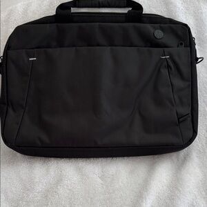 HP Classic Black Laptop Bag for Men